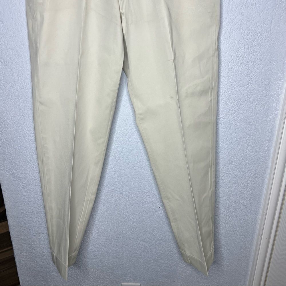 Polo by Ralph Lauren Preston Pant Kaki Tan Cotton Men Dress Pant Size 34/30 - Picture 5 of 14